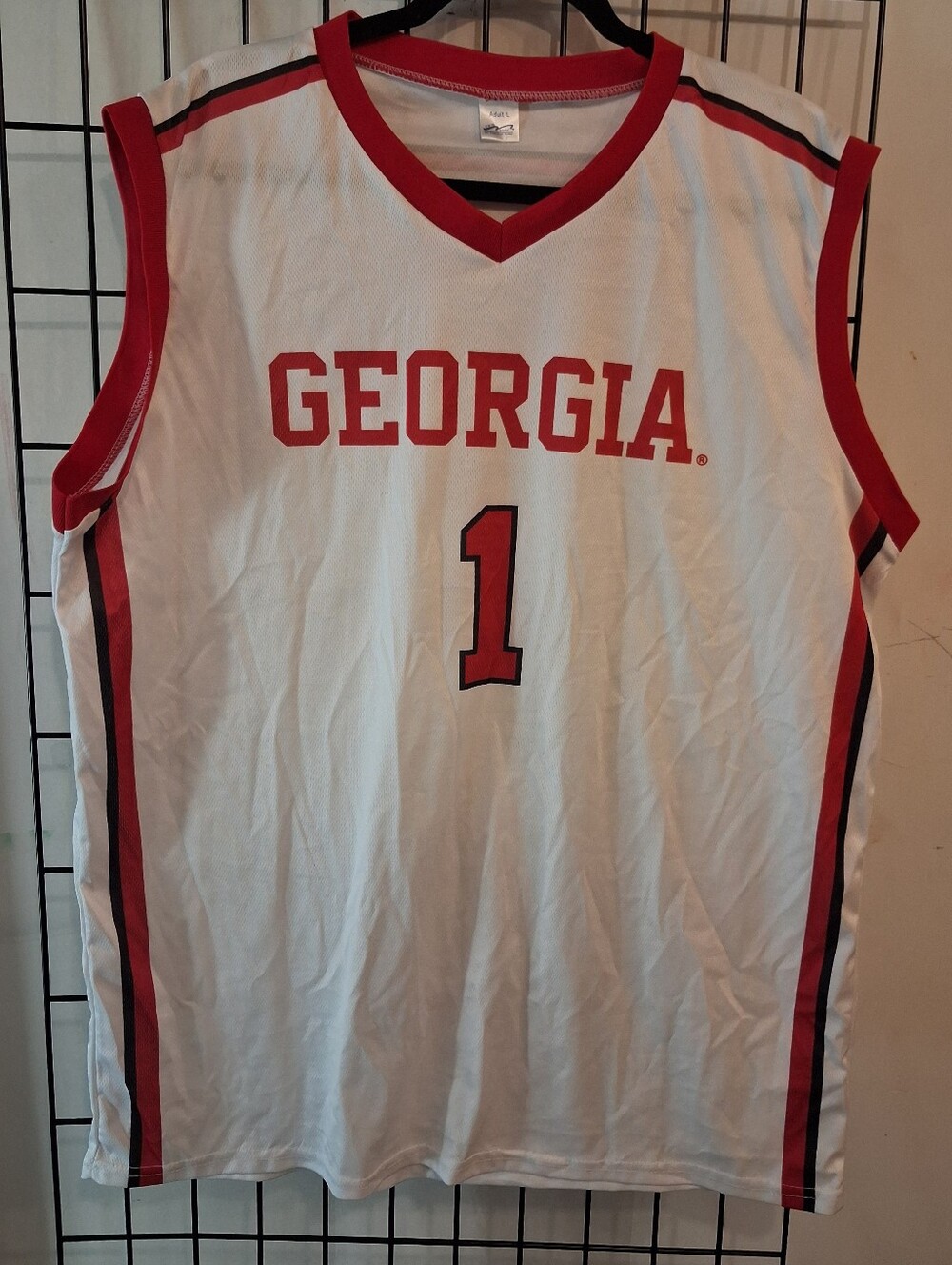 Georgia Bulldogs UGA Basketball Jersey #1